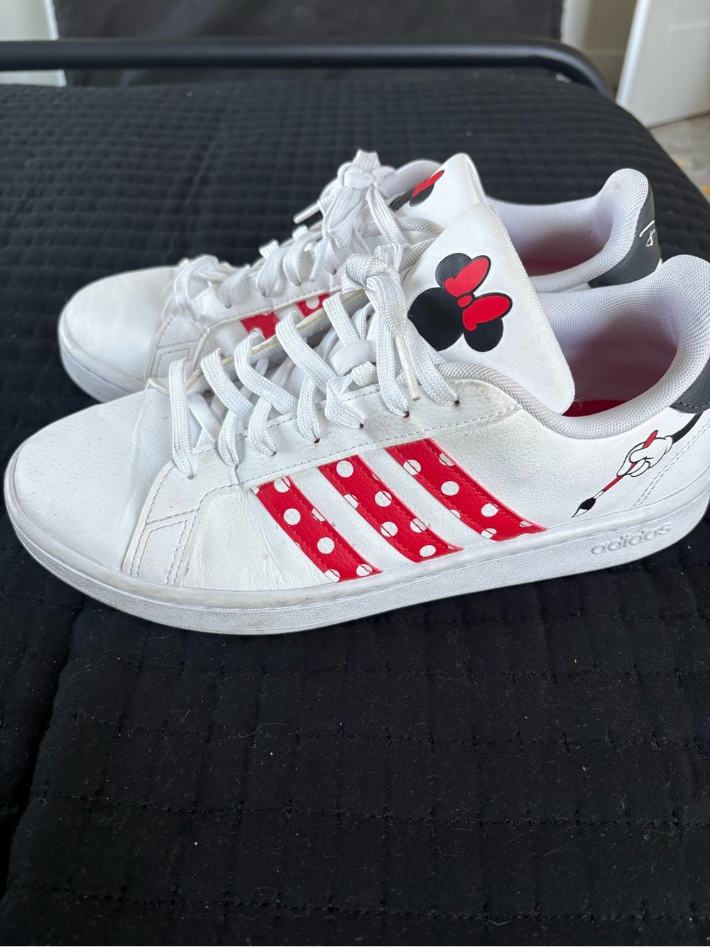 Limited edition adidas Minnie Mouse shoes